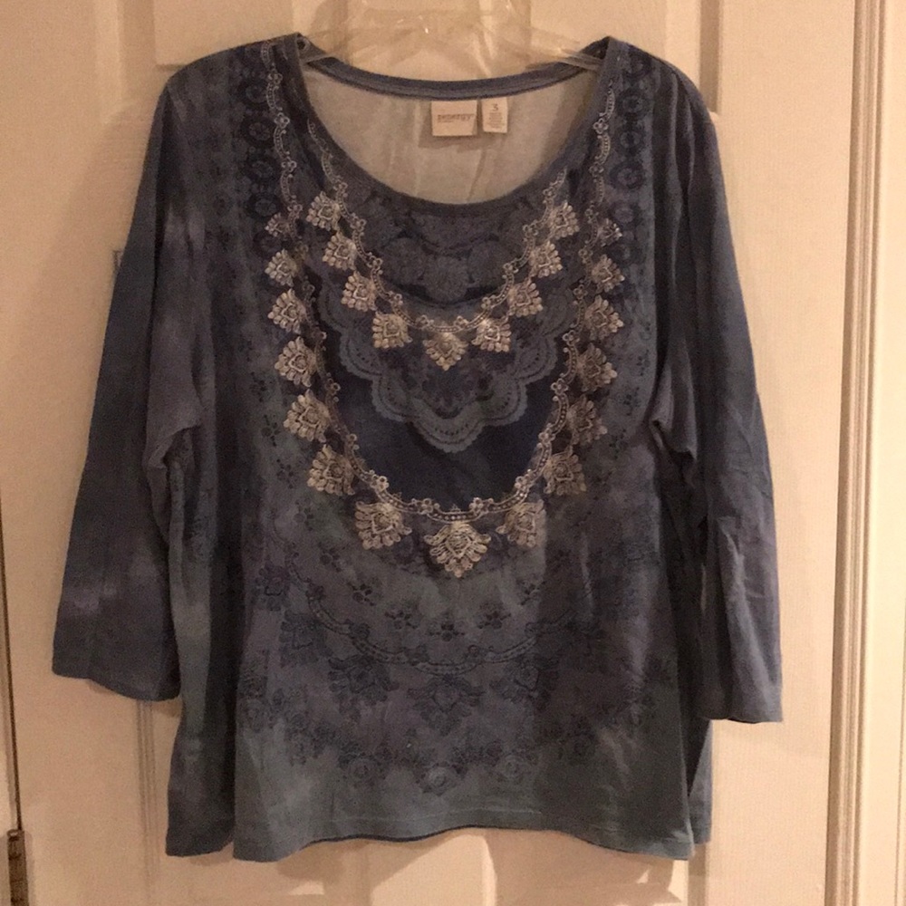 Zenergy by Chico’s top, size 3 (XL/16-18)